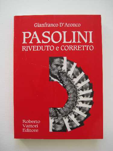 D'ARONCO, Gianfranco. Pasolini