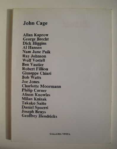 John Cage. Allan Kaprow, Georg